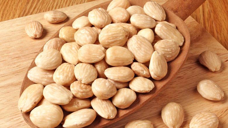 Marcona almonds on board