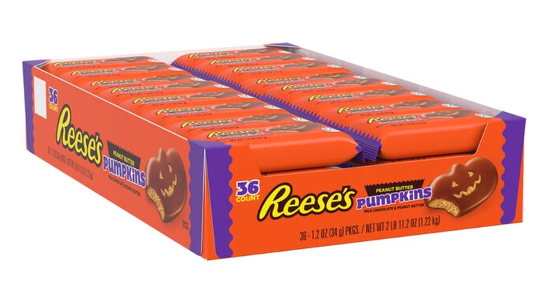 Halloween pack of Reese's Peanut Butter Pumpkins