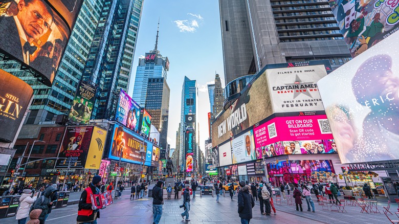 Times Square street scene