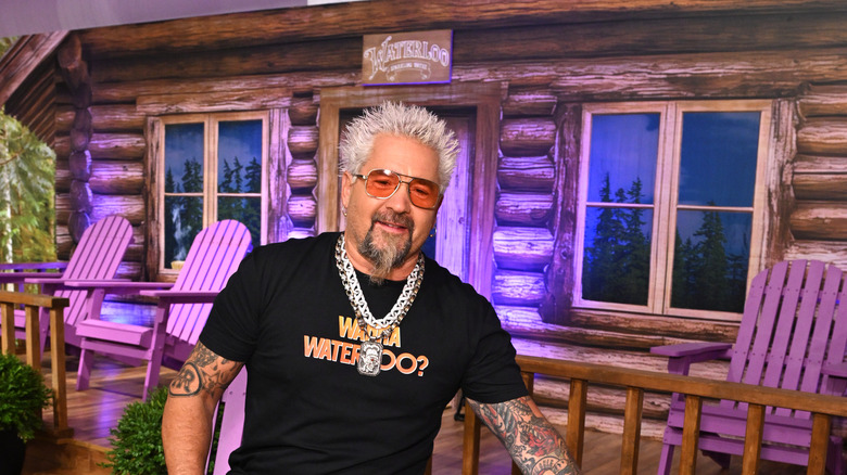 Guy Fieri at product launch