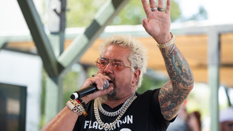 Guy Fieri speaking