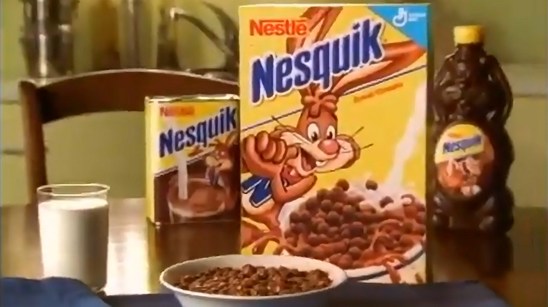 nesquik cereal as seen in old commercial