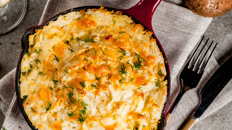 shepherd's pie in skillet