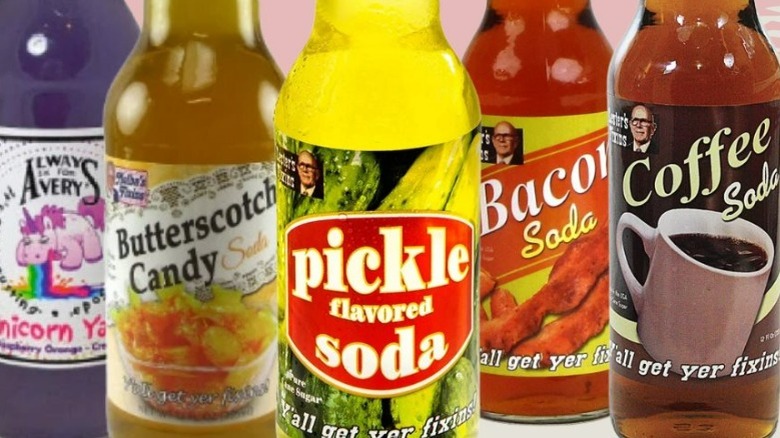 flavored soda