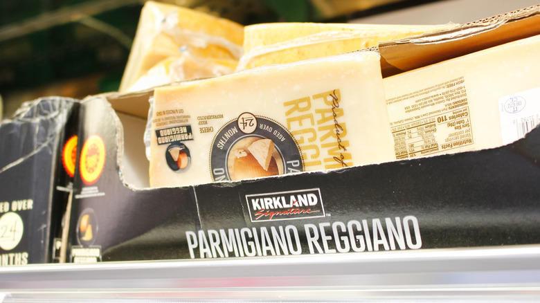 Parmigiano-Reggiano cheese from Costco
