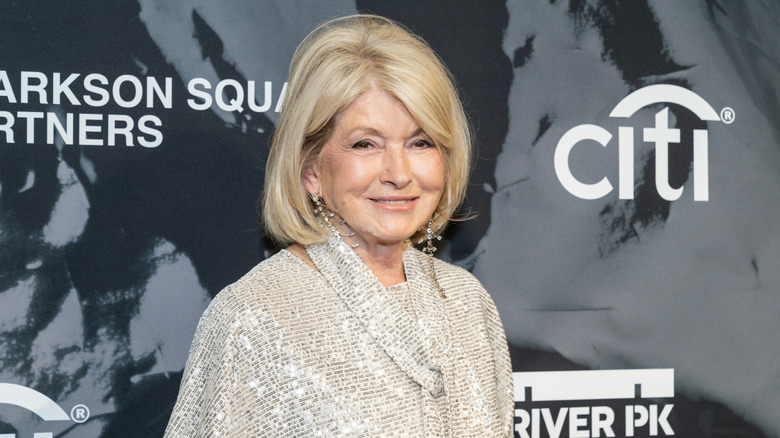 Martha Stewart smiling at an event