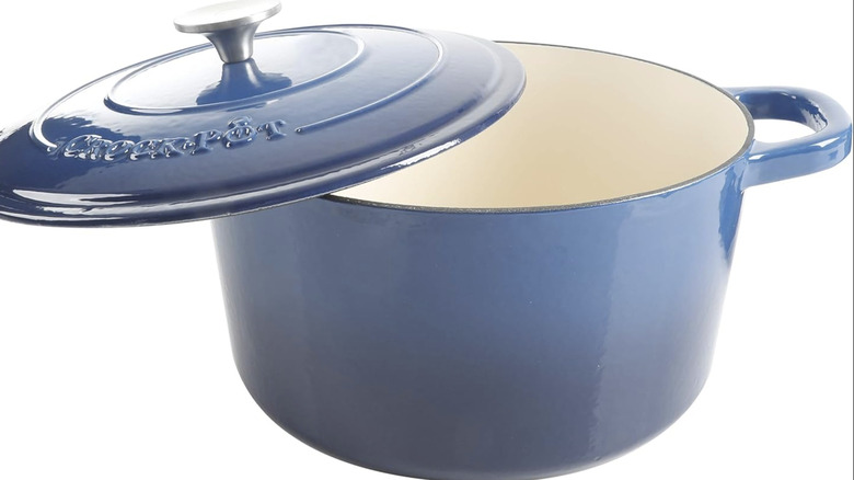 Crock-Pot Artisan Round Enameled Cast Iron Dutch Oven
