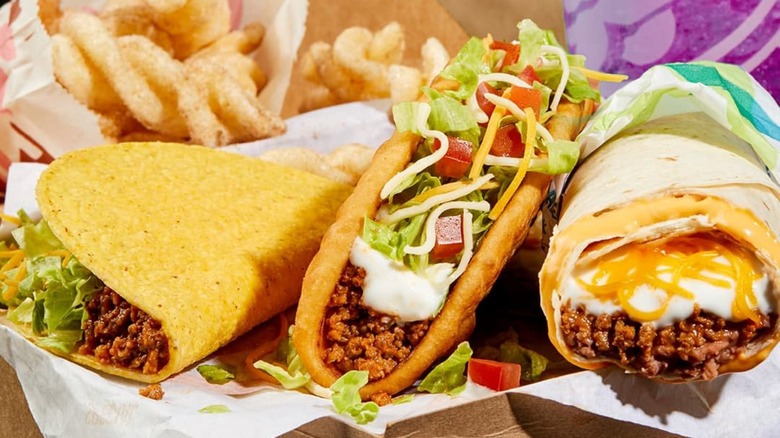 Taco Bell menu items