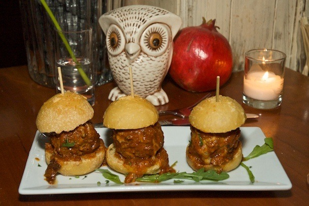 Gravy Meatball Sliders