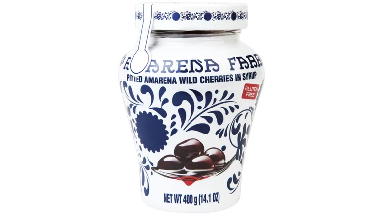 Aldi product image of Amarena Fabbri Cherries in Syrup