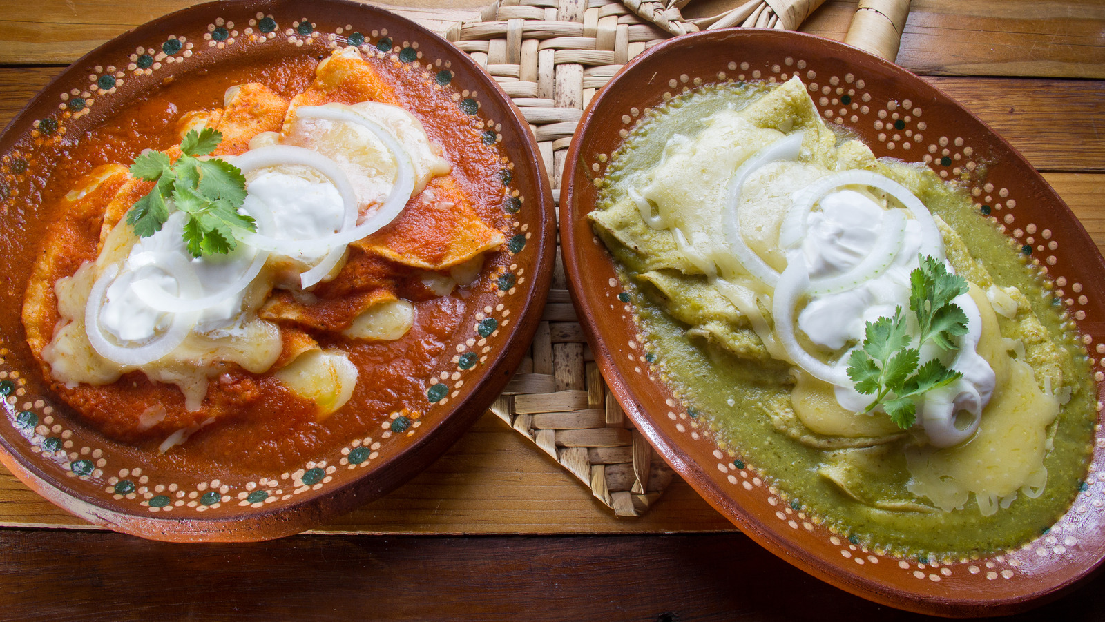 The Main Difference Between Red And Green Enchilada Sauce