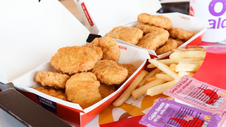 McNuggets and fries