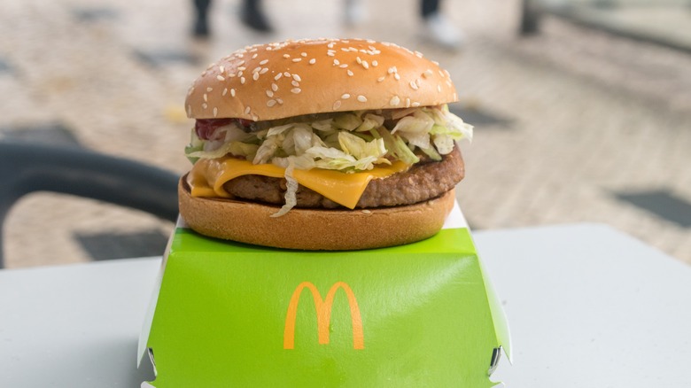 McDonald's McPlant burger