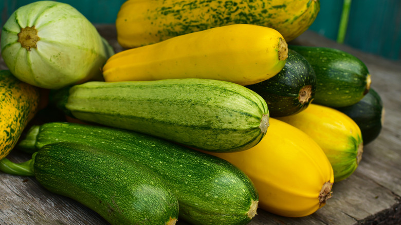Varieties of zucchini