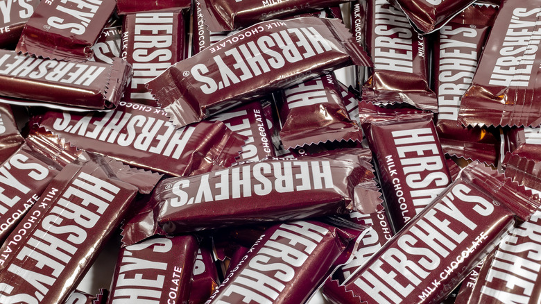 Several Hershey's bars