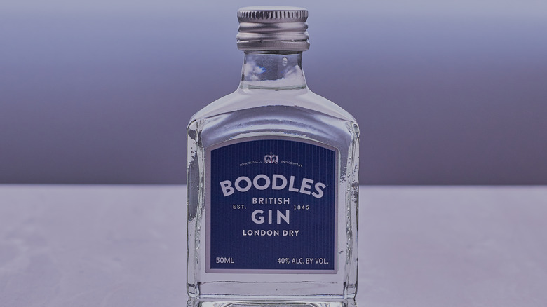 Boodles Gin mini bottle