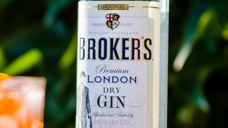 Broker's Gin with cocktail