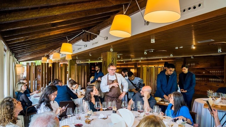 Mugaritz dining room