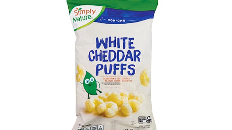 simply nature white cheddar puffs