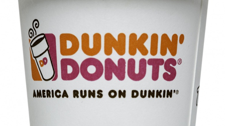 Dunkin' cup