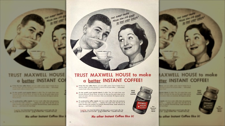 Maxwell House ad