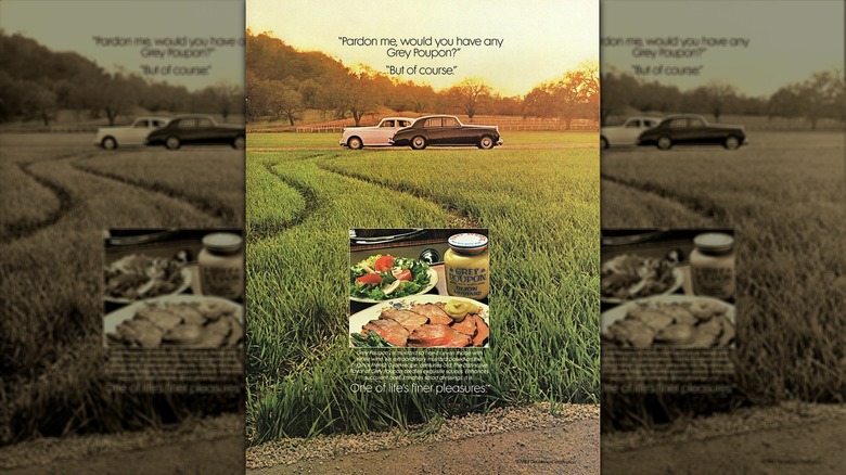 Grey Poupon ad