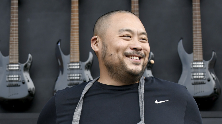 David Chang smiling