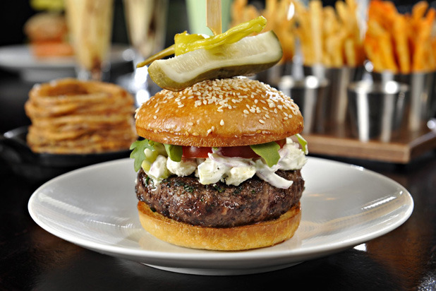 Bourbon Steak Beef Burger