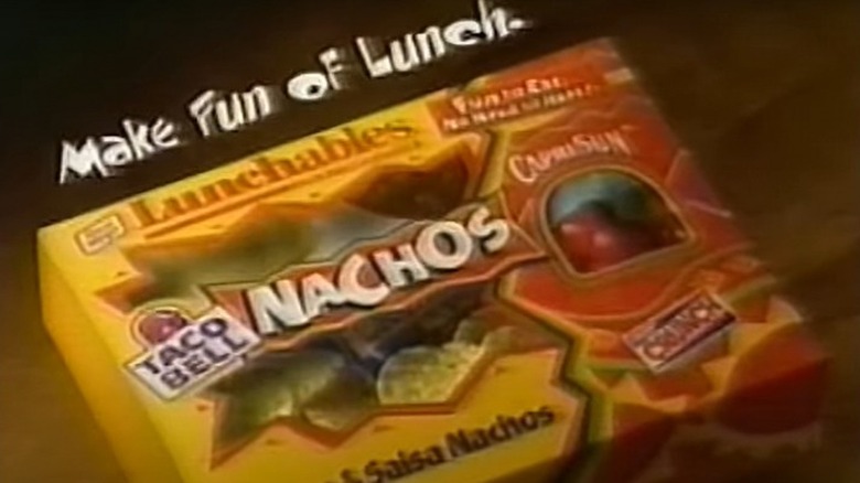 taco bell nachos lunchables box from 1998