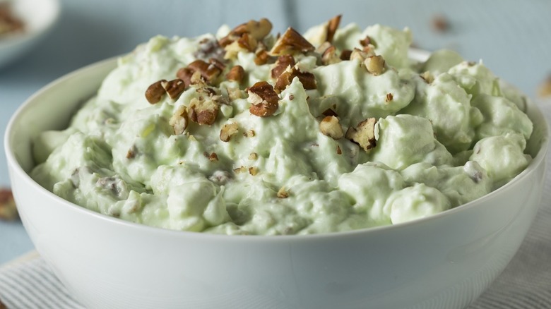 bowl of Watergate salad 