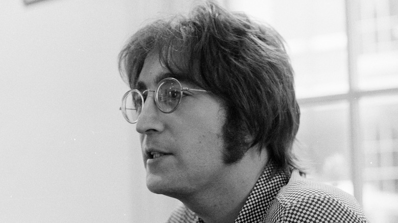 Close up of John Lennon