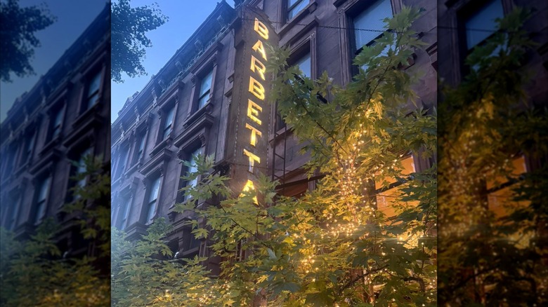 Barbetta restaurant exterior