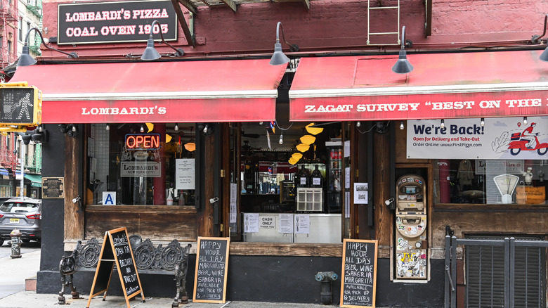 Lombardi's store exterior