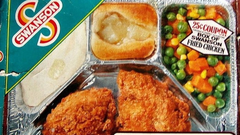 Swanson Fried Chicken meal packaging