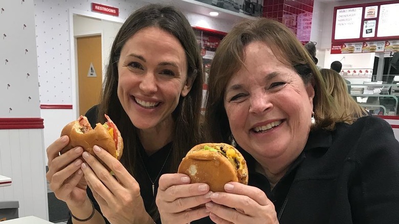 Jennifer Garner and Ina Garten at In-N-Out