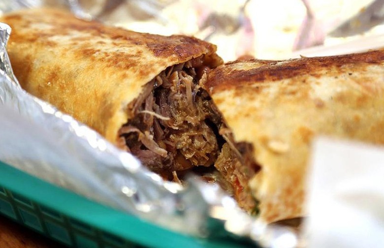 California: Mission-style burrito