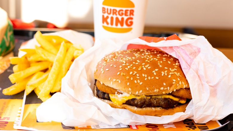 Burger King meal
