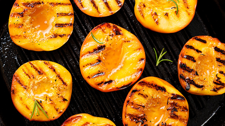 Image of grilled peaches