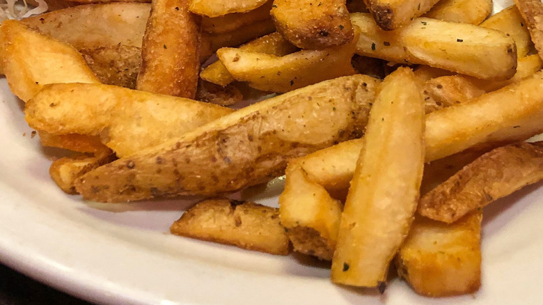 Close-up of Texas Roadhouse steak fries