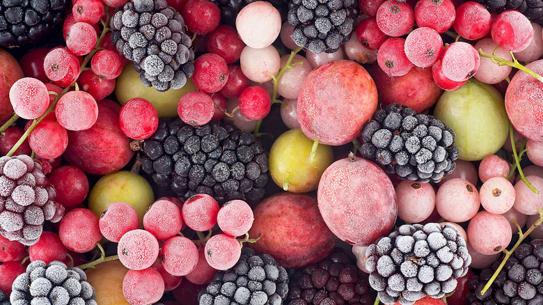 Frozen mixed berries