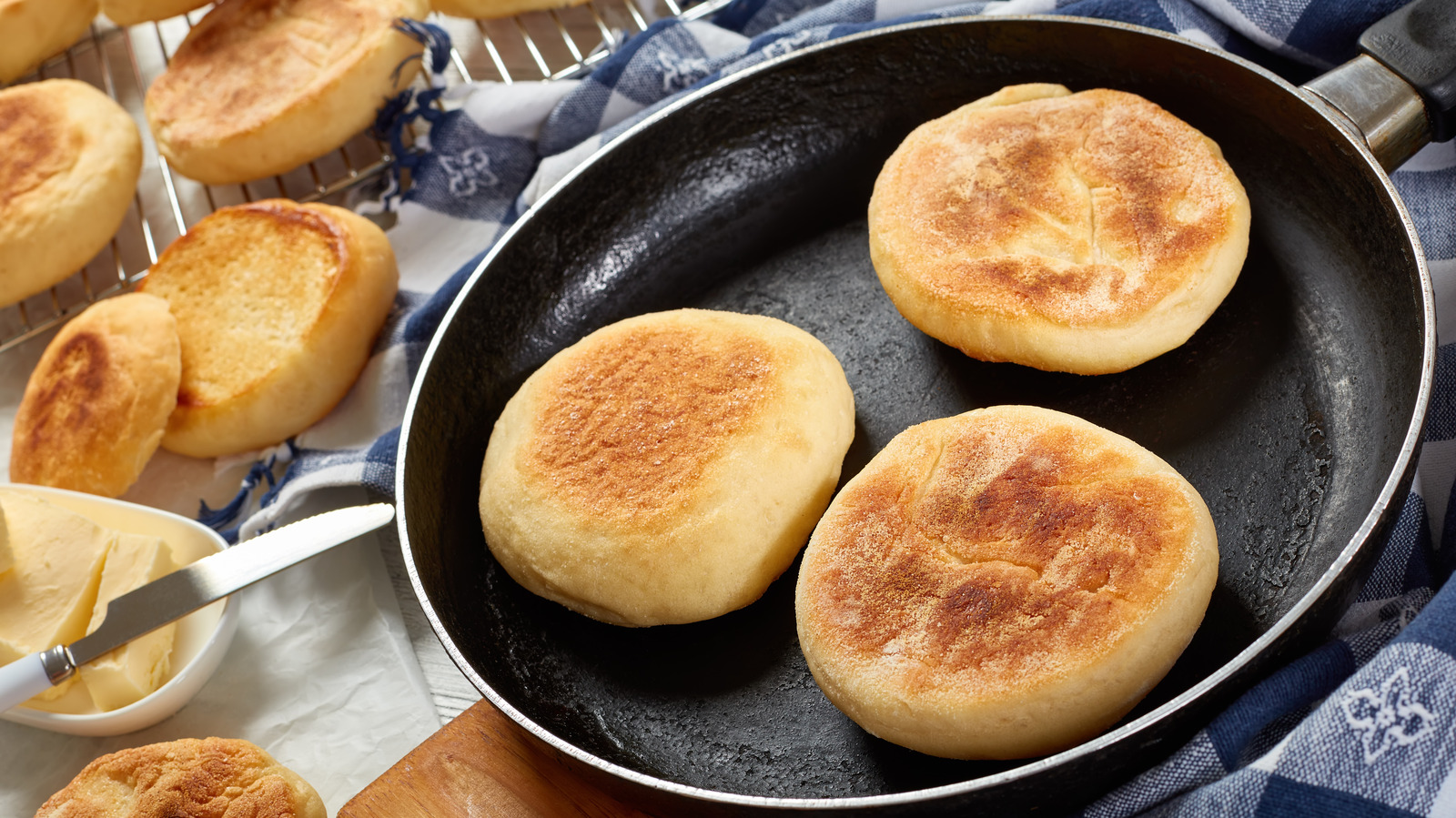 The Pan Tip You Need To Make Better English Muffins