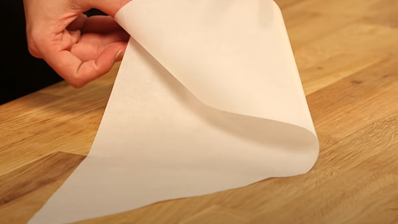 Learn How to Fold a Parchment Bag for Piping 
