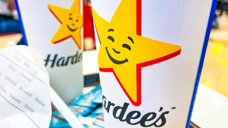 Hardee's happy star