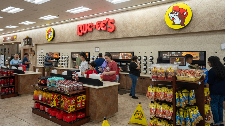 Inside a Buc-ee's store