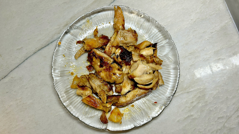 Panda Express Grilled Teriyaki Chicken in a plate