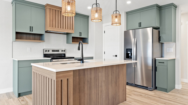 Modern kitchen with appliances