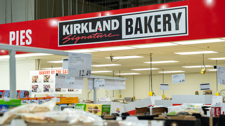 Kirkland Signature bakery section
