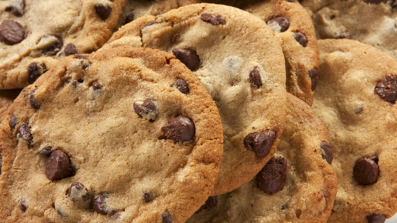 pile of chocolate chip cookies