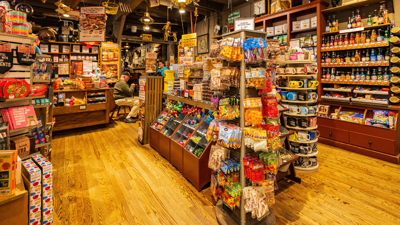 Interior of the Old Country Store at a Cracker Barrel