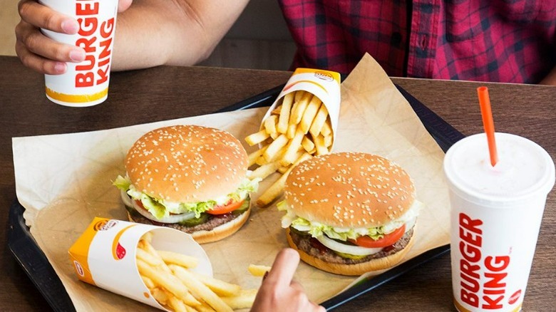 Burger King meal